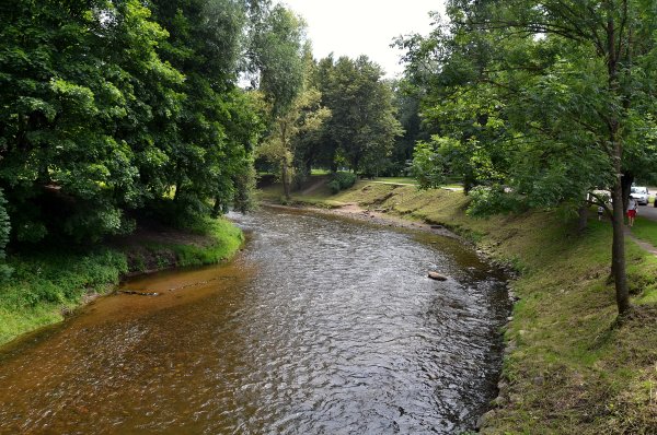 Река в Вильнюсе