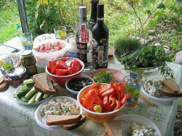 Закуски к шашлыку