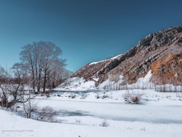 Оренбург природа зима