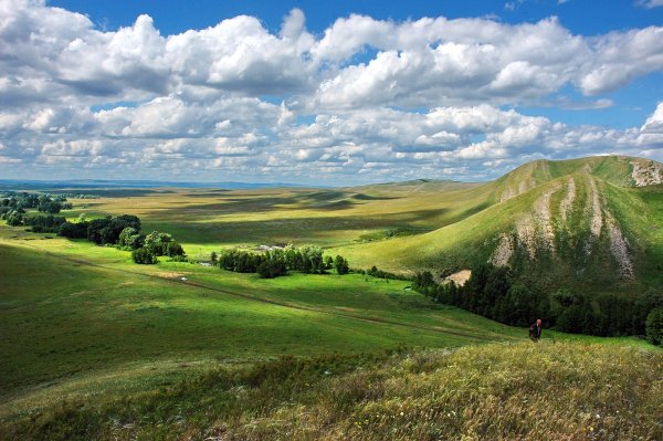 Река Урал в Оренбурге осенью
