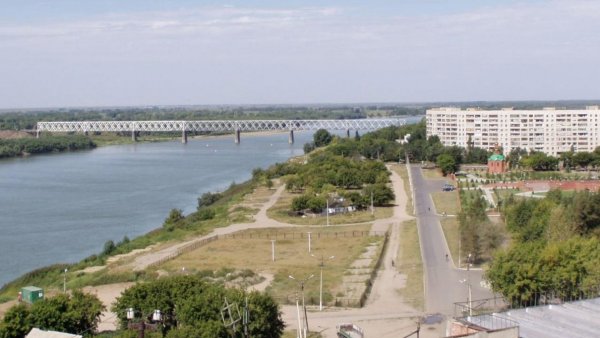 Река Иртыш Павлодар