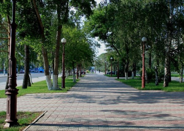 Павлодар Казахстан парк
