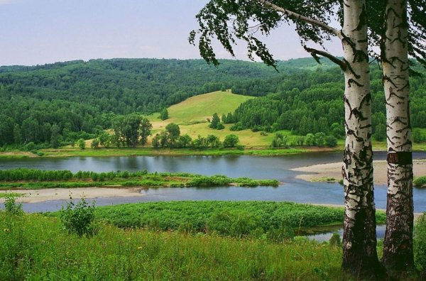 Родные просторы природа России