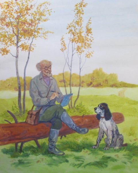 М М пришвин на природе