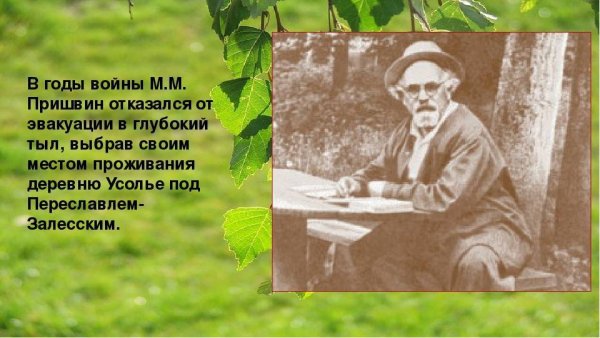 Берендеева чаща пришвин