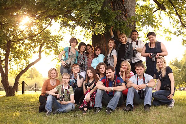 Фотосессия класса на природе