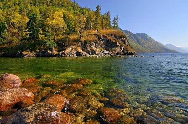 Горный Алтай Телецкое озеро