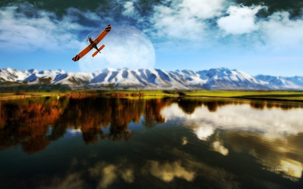 Самолет и природа