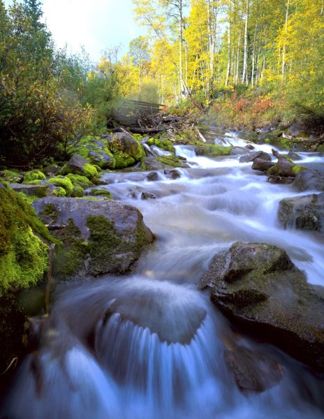 Самый маленький водопад горный Ручеек