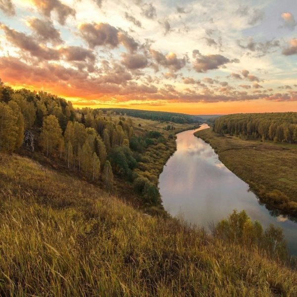 Река Молома Киров