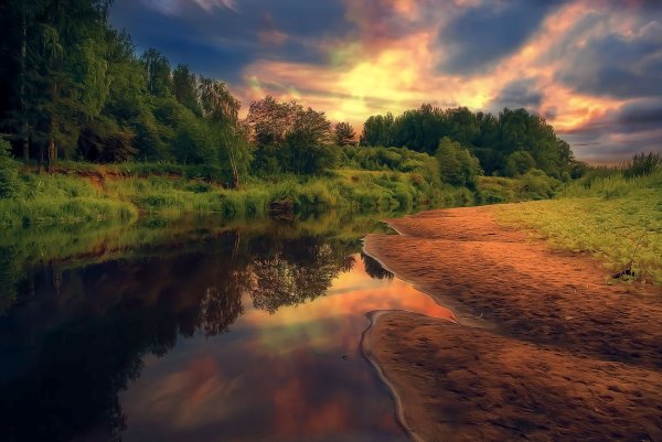 Река Шижма Кировской области