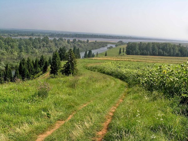 Река Молома Киров