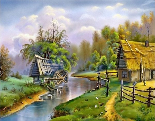 Виктор Цыганов пейзажи