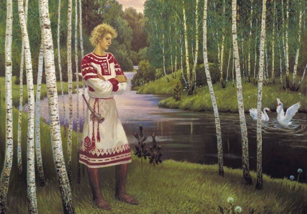 Борис Ольшанский картина Лель