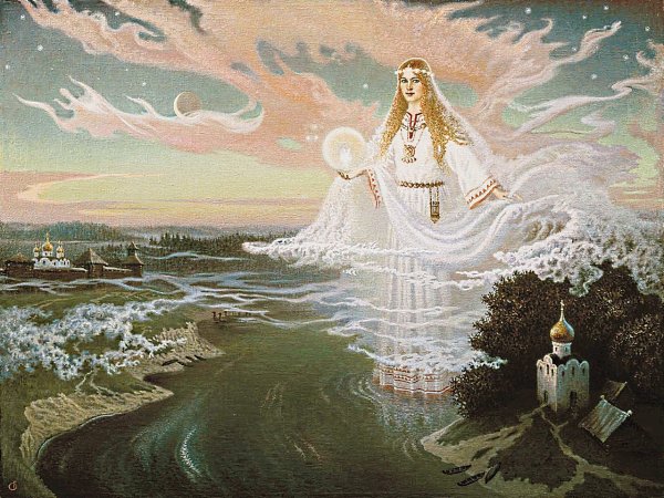 Деревенская Церковь Есенинская Русь