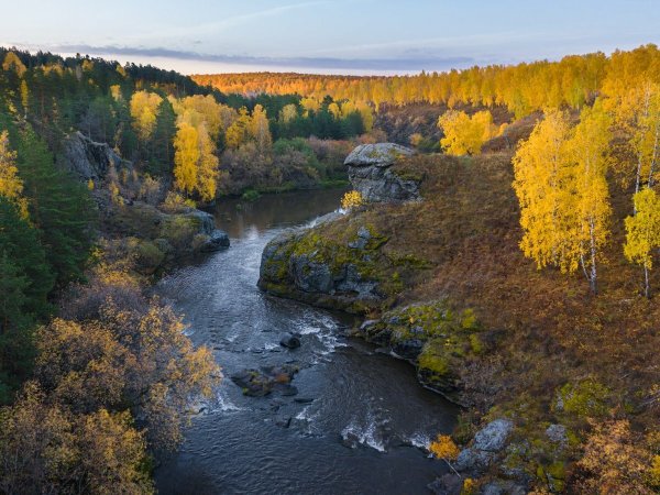 Река Миас Урал