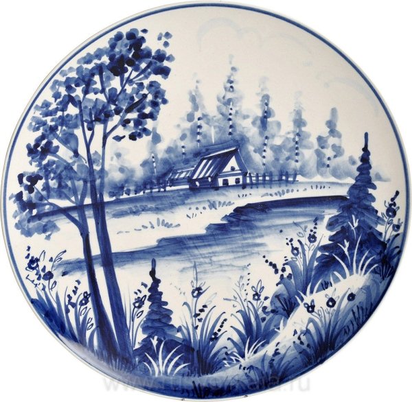 Пейзажный орнамент