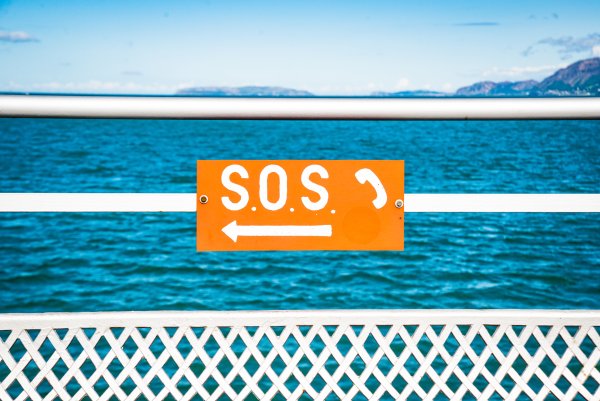 Плакат SOS Планета земля
