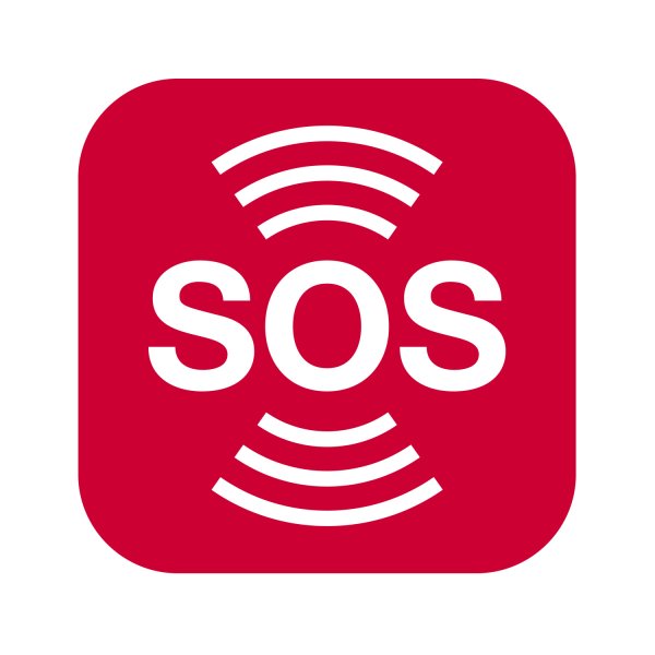 Сигнал SOS на снегу
