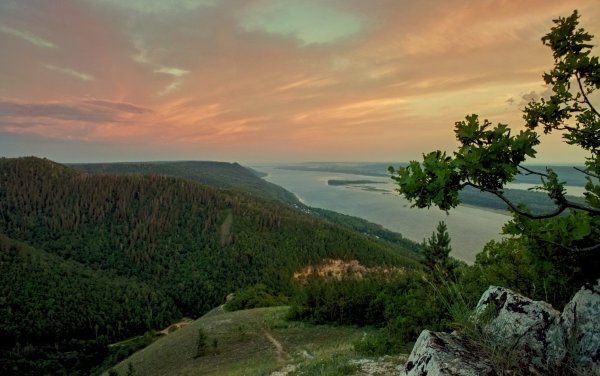 Самарская лука гора Стрельная