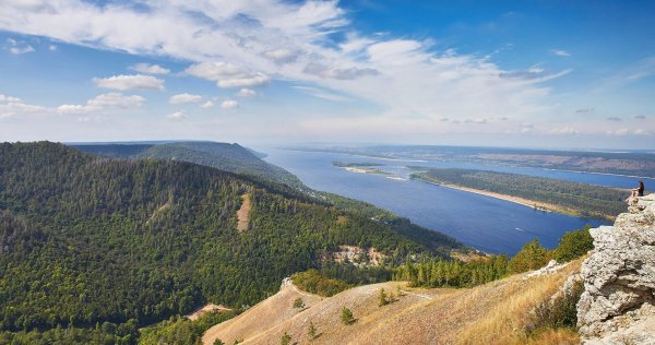 Гора Стрельная Самарская лука Жигулевские горы