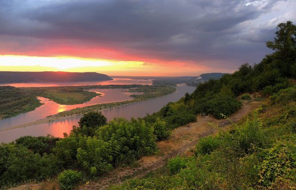 Жигулевские ворота Самарская лука