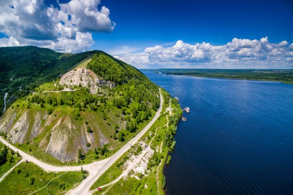 Самарская лука гора Стрельная