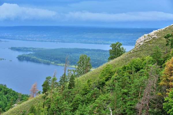 Стрельная гора Самарская область осенью