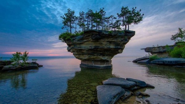Озеро Гурон Северная Америка