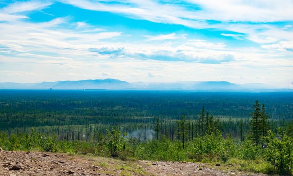 Осень тундра Норильск Талнах