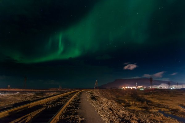Озеро лама Норильск