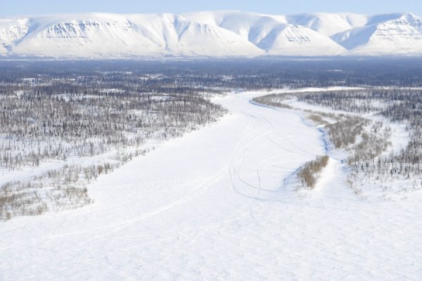 Тундра Норильск Весна