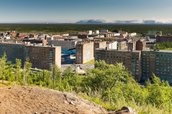 Город Норильск природа