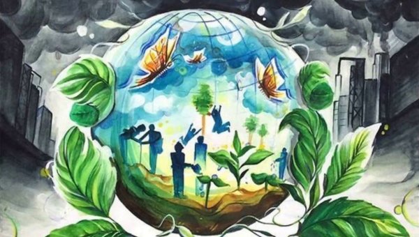 Рисунок на тему защита природы