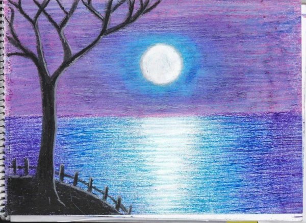 Acrylic Landscape Painting картины