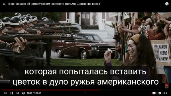 Цветок в дуле автомата