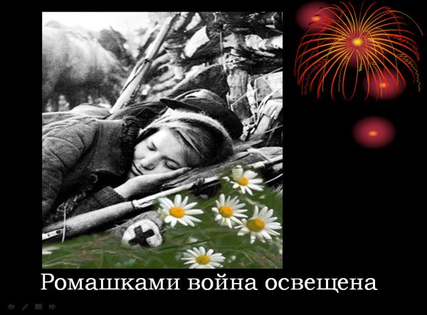Цветы и порох литературно-музыкальная композиция
