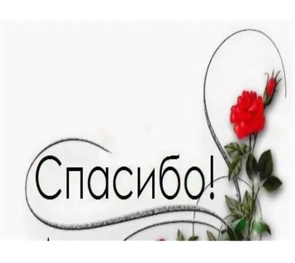 Спасибо официальное