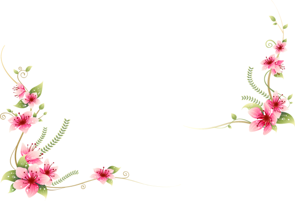 Рамка цветы