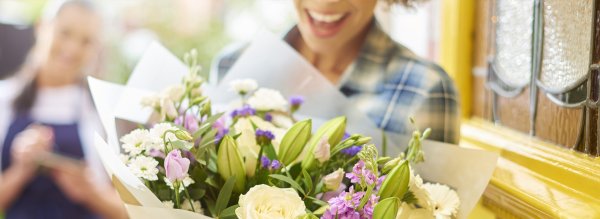 Вручение цветов