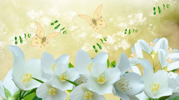 Весенний фон для открытки