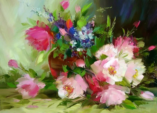 Сергеев Александр художник цветы