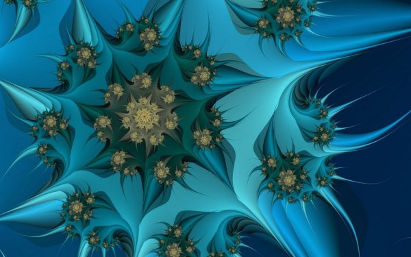 Фракталы цветы