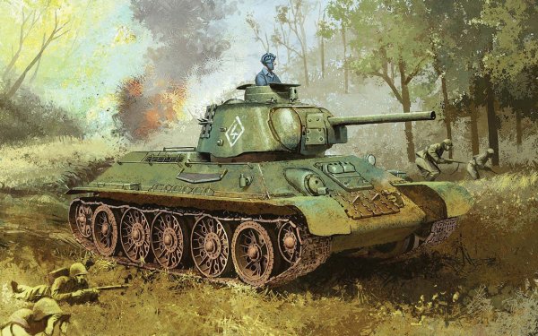 Танки т34 Великой Отечественной войны