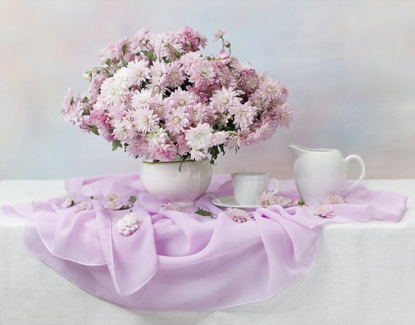 С добрым утром с цветами и пожеланиями