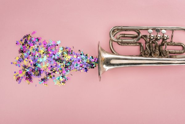 Trumpet Top view
