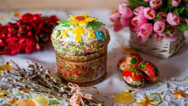 Христос Воскресе кулич