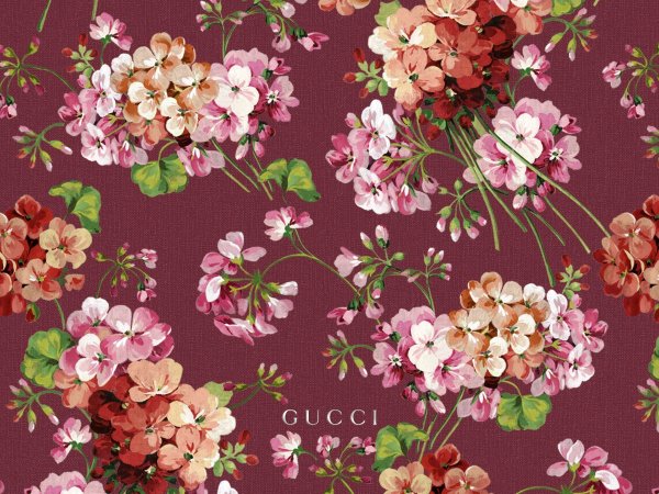 Цветочный принт Флора Gucci
