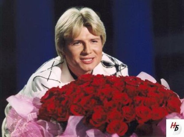 Николай Басков цветы