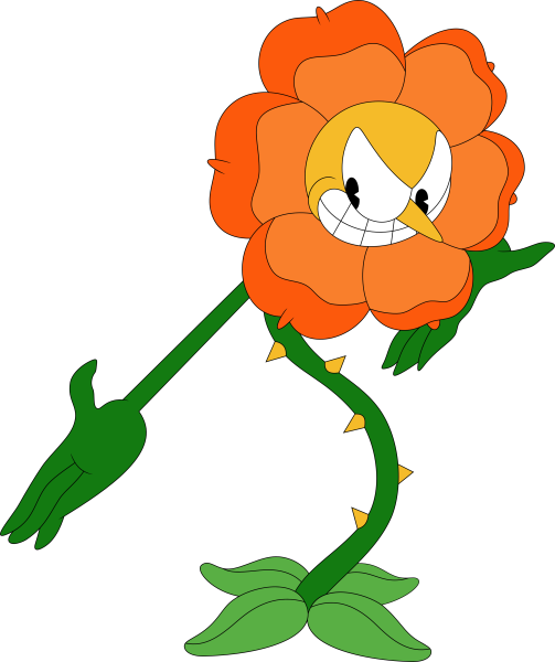 Cuphead Кэгни гвоздика